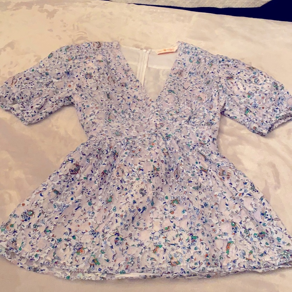 Tory Burch peasant top size small
